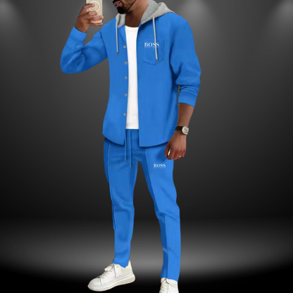 FULL SET | B0SS Hooded Jacket + Pants